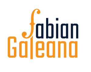 Fabian Galeana Logo Blue